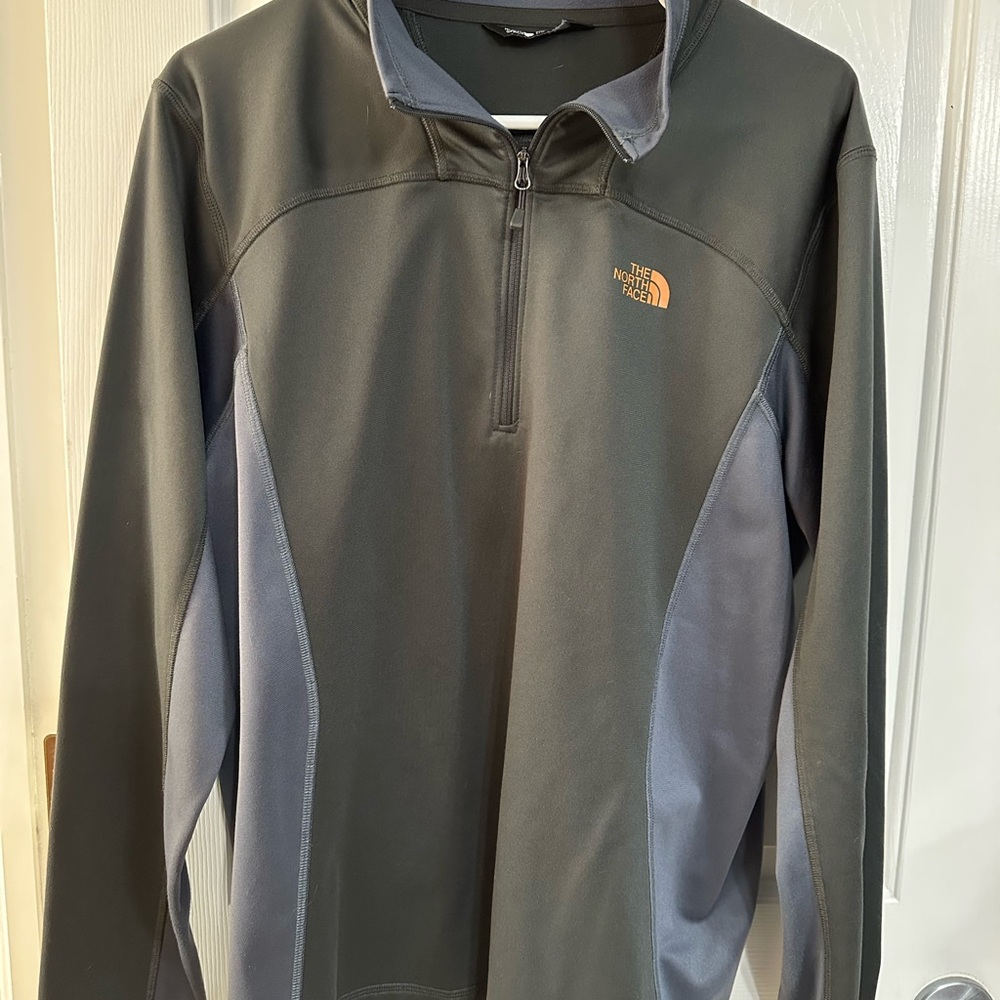 The North Face Men's Gray and Black Jacket